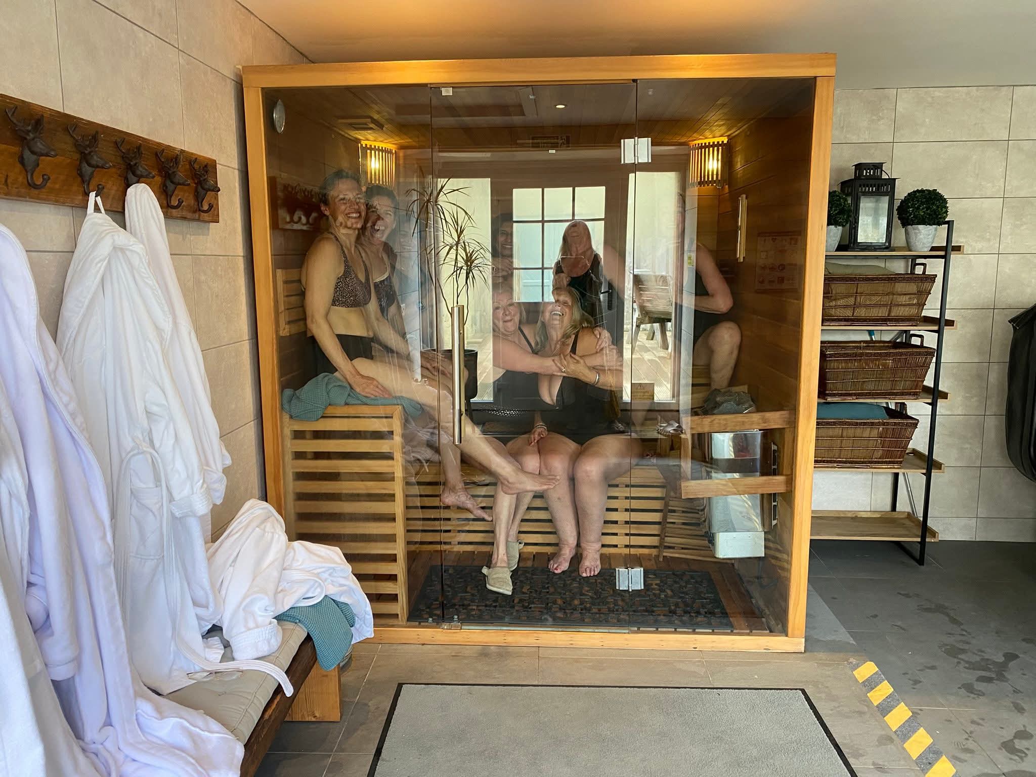 Sauna at Labyburn House
